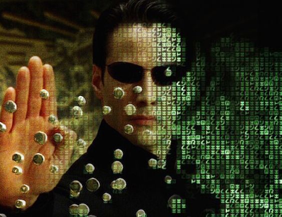 Keenu Reeves (Matrix, 1999) y