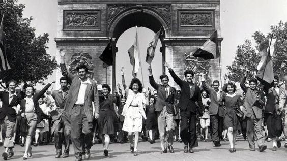 Libération de Paris, Arc-de-Triomphe y