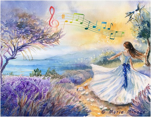 Illustration : © Marie MINOZA, d'après une photo de Valensol y