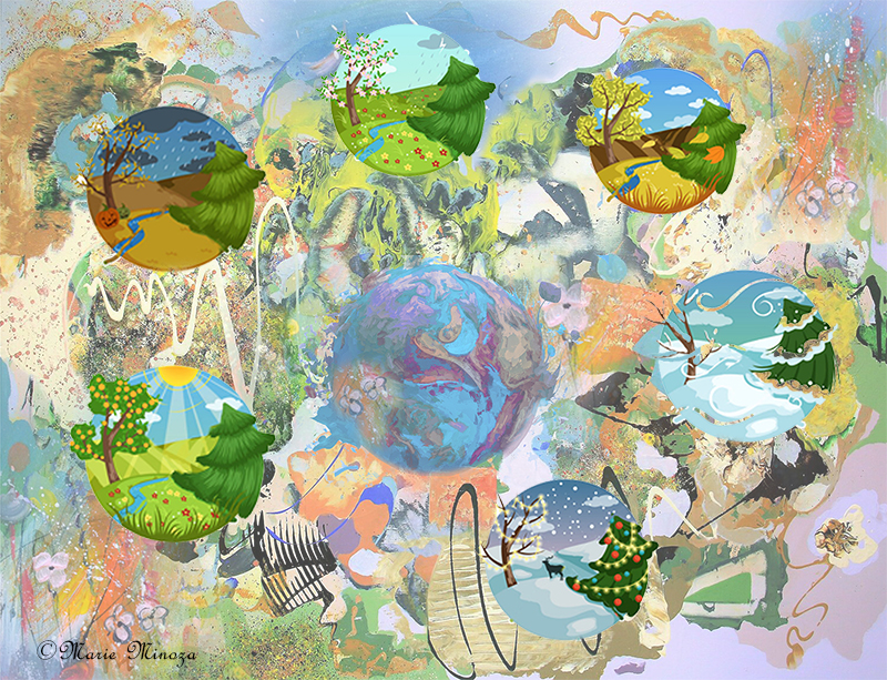 © Photo-montage de Marie MINOZA y