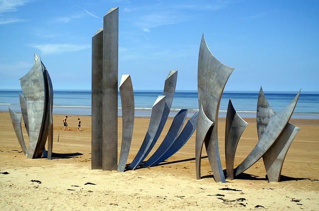 Plage d'Omaha-Beach, Calvados y