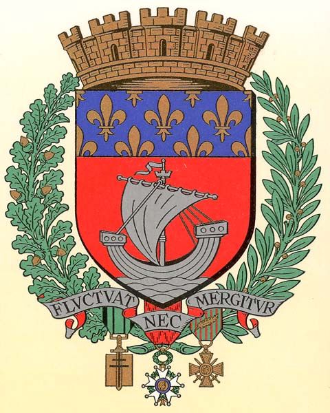 Armoiries de Paris y