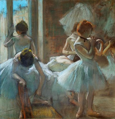 Edgard DEGAS, danseuses, 1884-1885 y