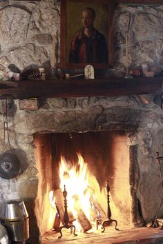 Crédit image : © Charles Nijman Fireplace Antiques, Pinterest y