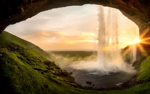 Cascade en Islande y